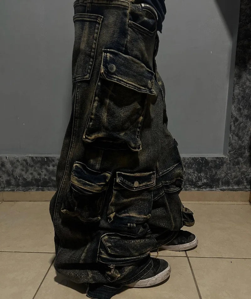 High Waist Wide Jeans